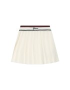 GUESS Fusta plisata ecru - pentru fete