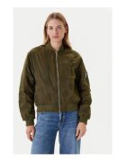 GUESS Geaca bomber cu imprimeu monograma