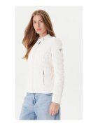 GUESS Geaca cu buzunare cu fermoar si model uni