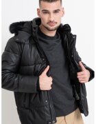GUESS Geaca cu fermoar si buzunare - Negru stins