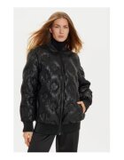 GUESS Geaca cu model monogram si fermoar