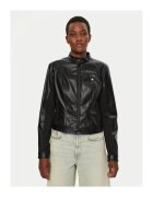 GUESS Geaca de piele - negru