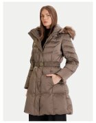 GUESS Geaca de puf dama material usor - Bej
