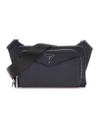 GUESS Geanta crossbody de piele ecologica Siena - Bleumarin