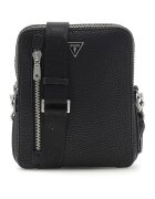 GUESS Geanta crossbody din piele ecologica cu bareta ajustabila - Negru