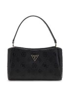 GUESS Geanta crossbody din piele ecologica cu model monograma - Negru