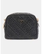 GUESS Geanta crossbody din piele ecologica cu model monograma - Negru