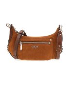 GUESS Geanta crossbody Marsha - Maro cognac