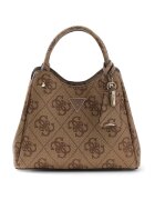 GUESS Geanta cu model monograma si bareta de umar Meridian - Maro camel
