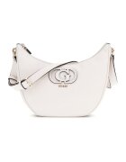 GUESS Geanta de piele ecologica cu bareta de umar - Alb optic