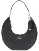 GUESS Geanta de umar in forma de semiluna - Negru