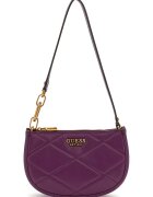 GUESS Geanta din piele ecologica cu bareta de umar si aspect matlasat Cilian - Violet