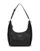 GUESS Geanta hobo cu bareta ajustabila si model logo - Negru