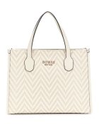 GUESS Geanta tote cu model Silvana - Crem