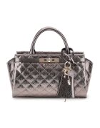 GUESS Geanta tote de piele ecologica cu monograma - Negru