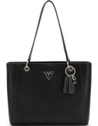 GUESS Geanta tote din piele ecologica cu talisman logo Noelle - Negru