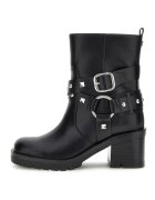 GUESS Ghete biker de piele ecologica - Negru
