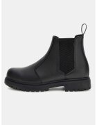 GUESS Ghete Chelsea din piele - Negru