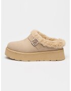 GUESS Ghete flatform fara inchidere - Bej