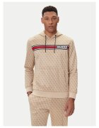 GUESS Hanorac barbati bej cu model