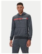 GUESS Hanorac barbati bleumarin cu print