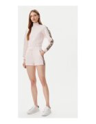GUESS Hanorac crop cu detaliu logo