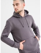 GUESS Hanorac cu buzunar kangaroo - pentru fitness - Violet deschis