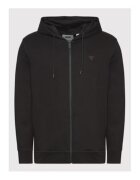 GUESS Hanorac cu fermoar si logo -