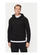 GUESS Hanorac din amestec de bumbac cu buzunar kangaroo