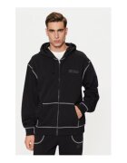 GUESS Hanorac din amestec de bumbac cu model grafic