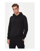 GUESS Hanorac din amestec de bumbac organic cu logo