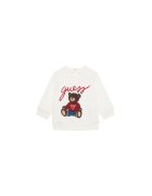 GUESS Hanorac din bumbac cu imprimeu grafic