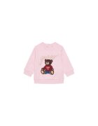 GUESS Hanorac pentru fete - din bumbac cu imprimeu grafic