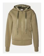 GUESS Hanorc cu fermoar si maneci cazute