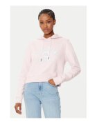 GUESS Hanorc din bumbac cu print text