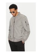 GUESS Jacheta bomber cu fermoar si buzunar pe maneca