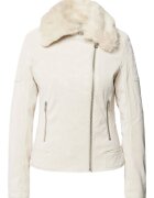 GUESS Jacheta dama - Piele sintetica - Bej -