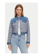 GUESS Jacheta din denim cu buzunare decorative