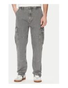 GUESS JEANS Blugi cargo cu croiala dreapta