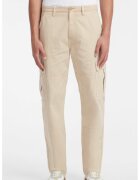 GUESS JEANS Blugi cargo cu talie medie - Crem