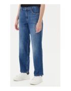 GUESS JEANS Blugi cu talie medie si croiala dreapta