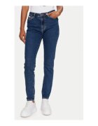 GUESS JEANS Blugi din denim skinny cu talie medie cu buzunare