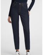 GUESS JEANS Blugi mom fit cu talie inalta - Bleumarin