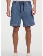 GUESS JEANS Blugi relaxed fit cu talie ajustabila - Albastru