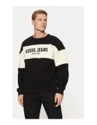 GUESS JEANS Bluza de trening din amestec de bumbac cu design logo