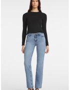 GUESS JEANS Bluza slim-fit - Negru