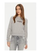 GUESS JEANS Bluzon din bumbac cu print logo