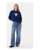 GUESS JEANS Bluzon lejer cu imprimeu logo