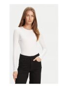 GUESS JEANS Body cu model uni si maneci lungi