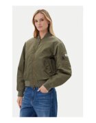 GUESS JEANS Geaca bomber din poliamida
